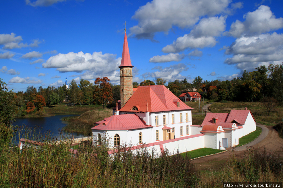 Приоратский дворец в Гатчине. Санкт-Петербург, Россия