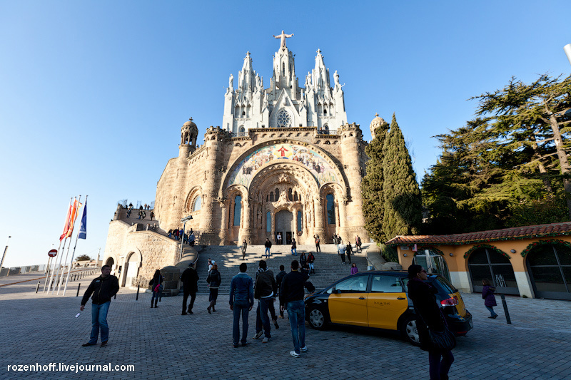 Храм священного сердца Барселона, Испания