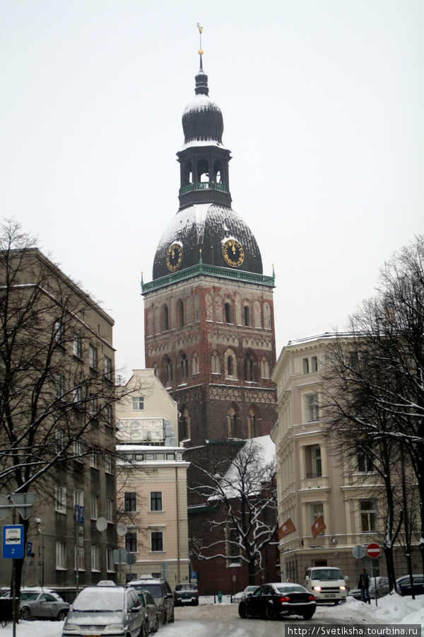 Город великана-паромщика Рига, Латвия