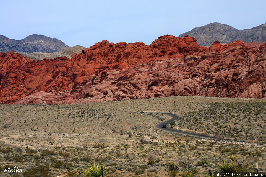 Red Rock Canyon Ред-Рок-Каньон Природоохранная Территория, CША