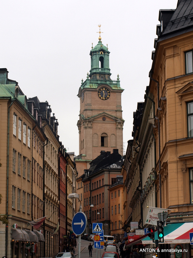 Церковь святого Николая, где лауреаты произносят речи Стокгольм, Швеция