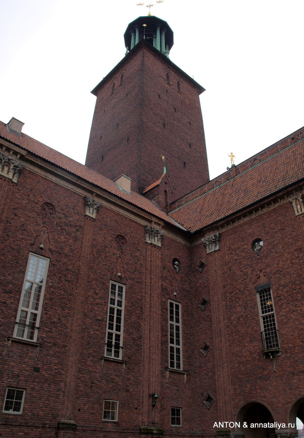 Башня ратуши Стокгольм, Швеция