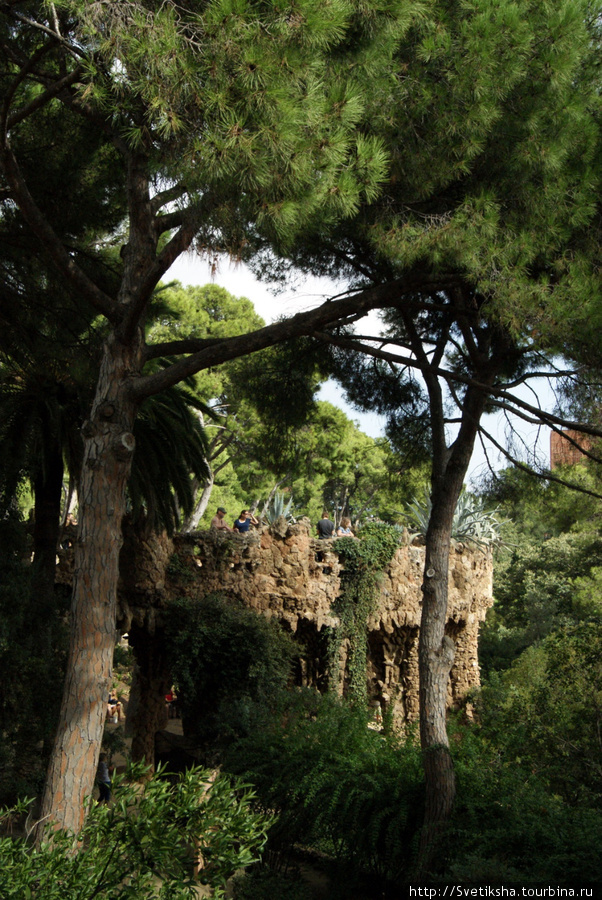Парк Гуэля — Неудавшийся проект Антонио Гауди Барселона, Испания