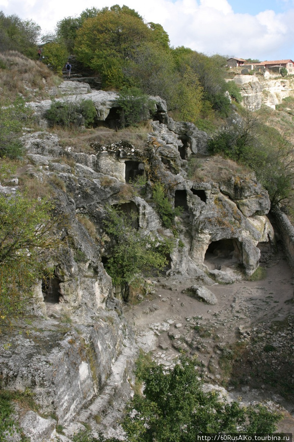 2010 Сентябрь. Бахчисарай - Чуфут-Кале пещерный город Бахчисарай, Россия