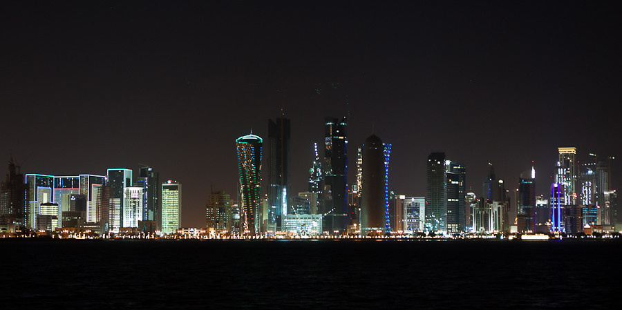 Небоскребы тут растут как грибы после теплого дождя Доха, Катар