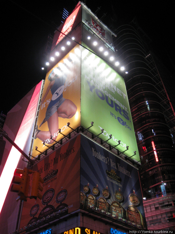 Times Square. Нью-Йорк, CША
