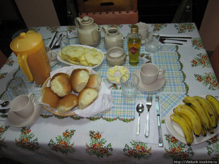 завтрак Гавана, Куба