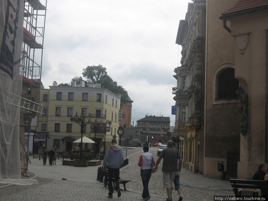 Центральная площадь старого города Клодзко, Польша