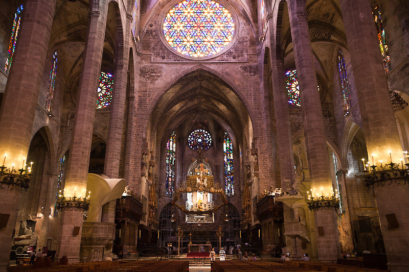 Майорка: кафдральный собор La Seu