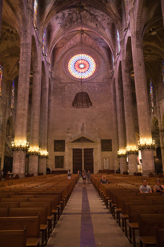 Майорка: кафдральный собор La Seu Пальма-де-Майорка, остров Майорка, Испания