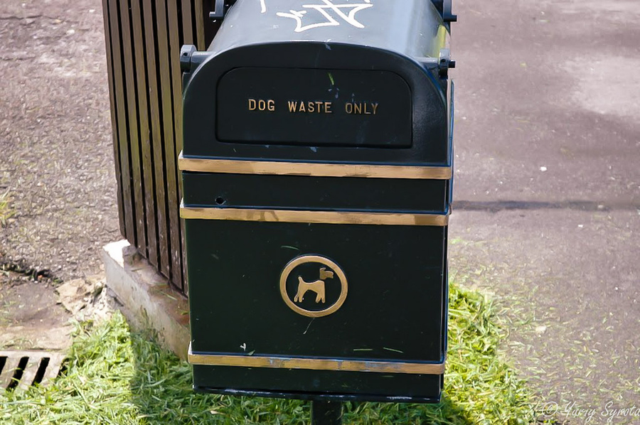 Мусорник для собачих отходов;) Лондон, Великобритания