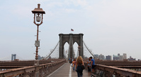 пешеходная зона Бруклинского моста