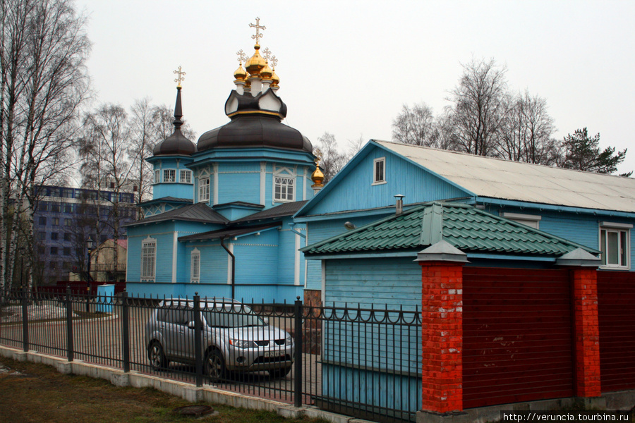 Храм в Коломягах. Санкт-Петербург, Россия