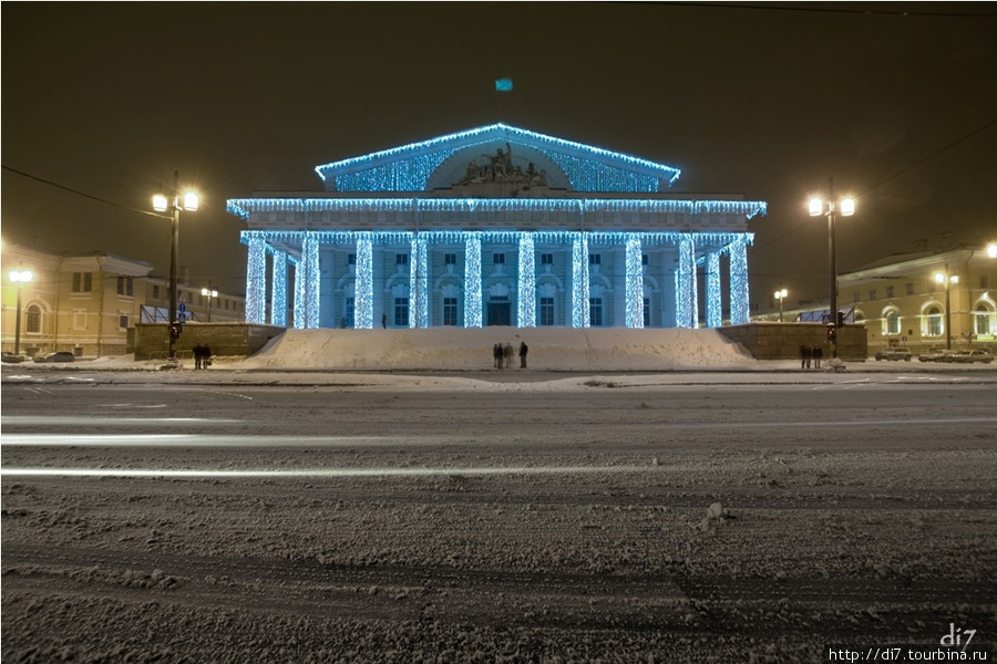 Нарядный город, зимний Питер Санкт-Петербург, Россия