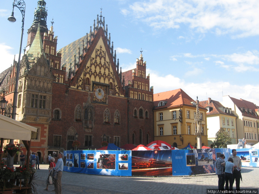 Рыночная площадь Вроцлав, Польша