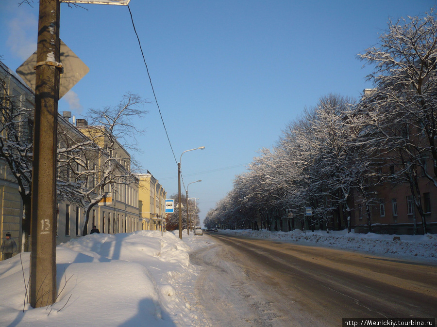 Прогулка по зимнему Кронштадту Кронштадт, Россия