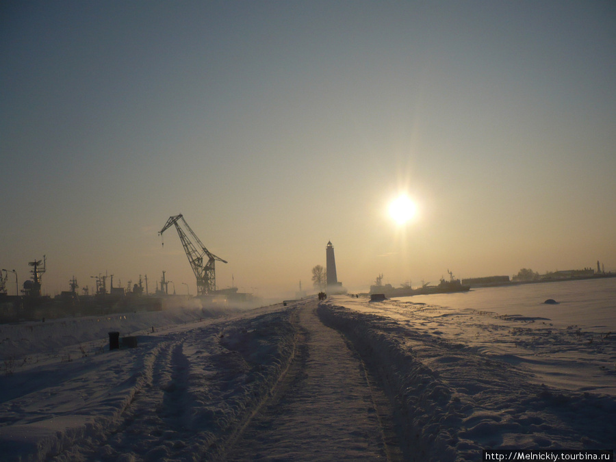 Прогулка по зимнему Кронштадту Кронштадт, Россия