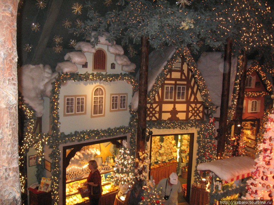 рождественские домики Ротенбург, Германия