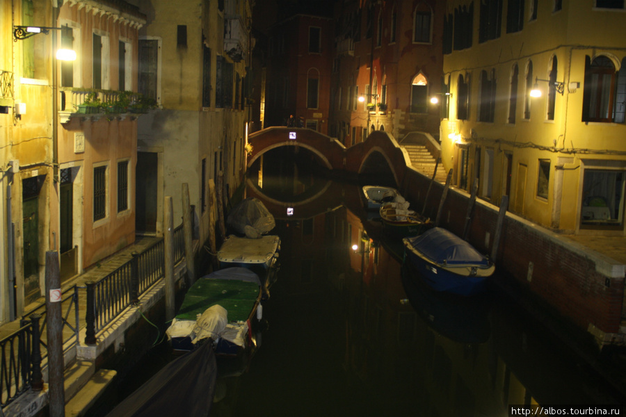 Ноябрьский вечер в Венеции Венеция, Италия