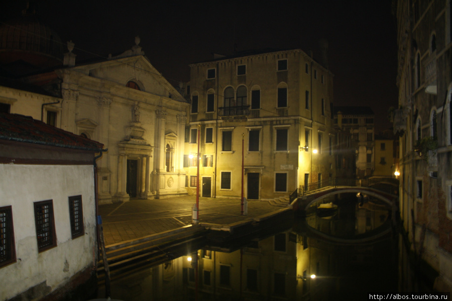 Ноябрьский вечер в Венеции Венеция, Италия