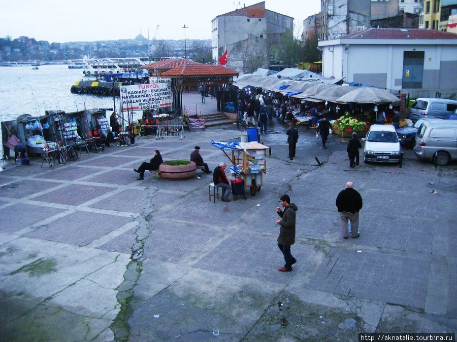 Рыбный рынок Стамбул, Турция