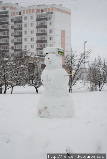 Зима по-Калининградски Калининград, Россия