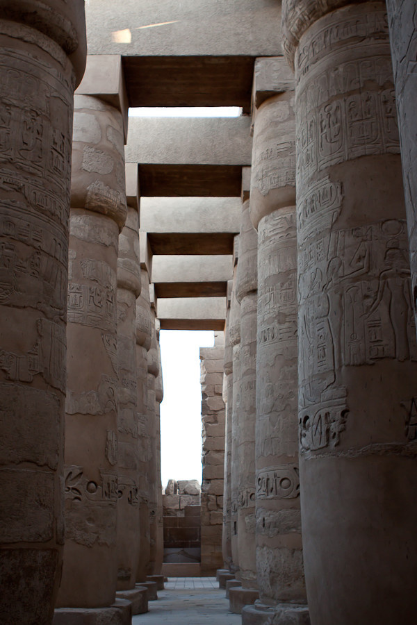 Колонный зал Луксор, Египет