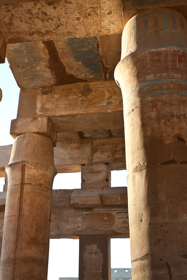 Цветная роспись Луксор, Египет