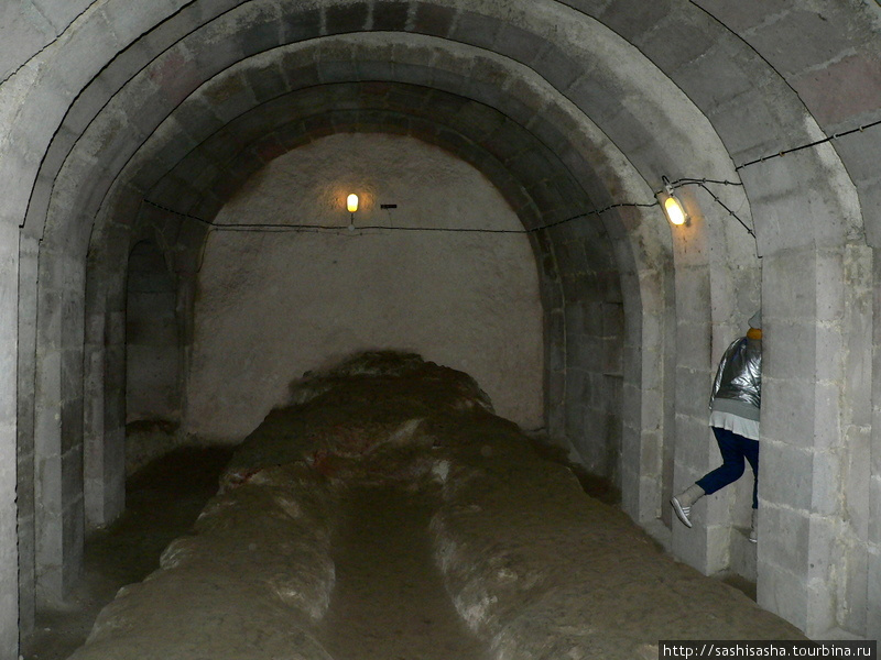 Подземный город в Деринкую Деринкую, Турция