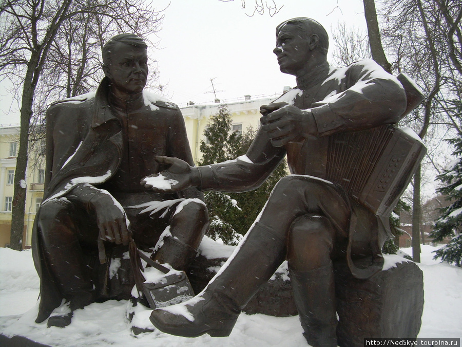 Твардовский и Теркин Смоленск, Россия