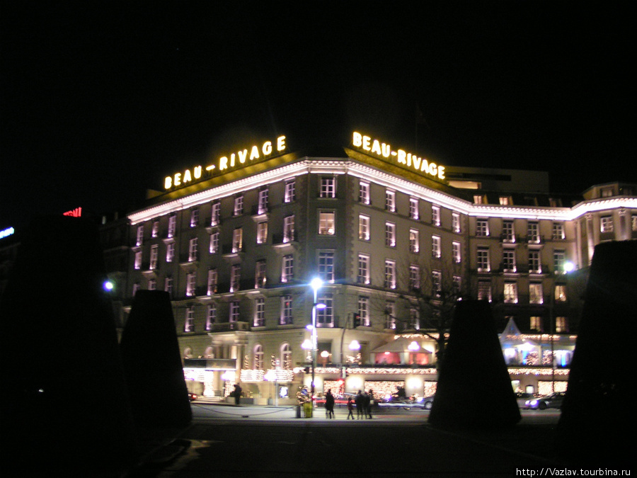 Один из отелей Женева, Швейцария