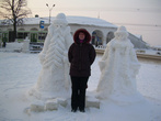 омпозиция Три Снежных человека
