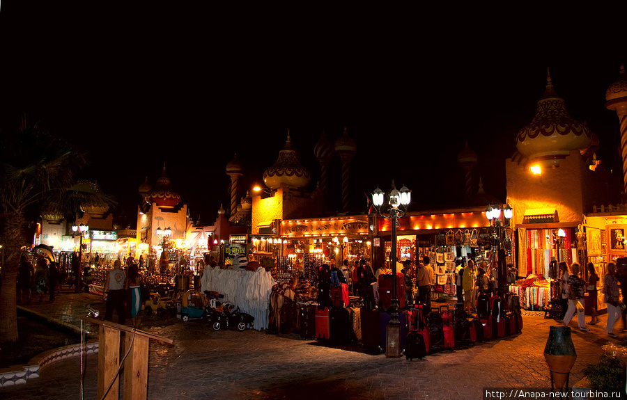 Рынок в Старом городе Шарм-Эль-Шейх, Египет