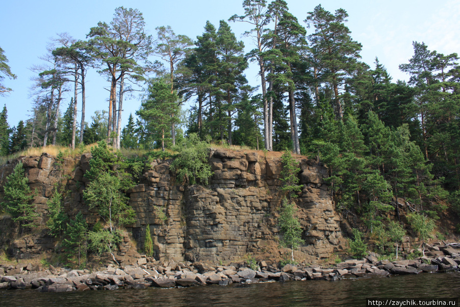 Скалы острова Святого Валаам, Россия