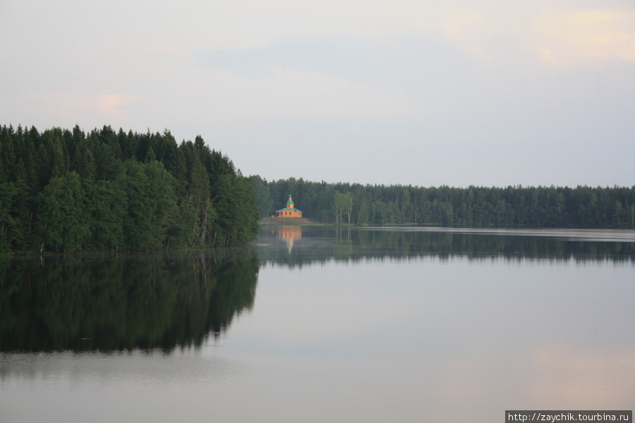 Рощинское озеро Лодейное Поле, Россия