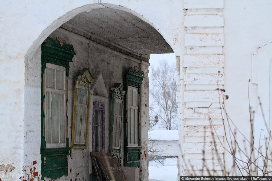 И культуру. Устраивают выставки наличников. Юрьев-Польский, Россия