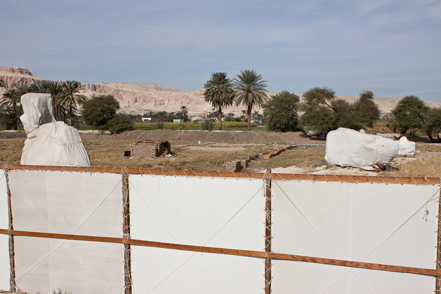Некоторые экспонаты закрыты Луксор, Египет