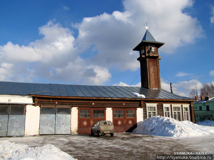 Пожарное депо с каланчой. Палех, Россия