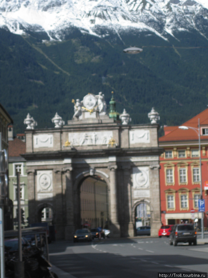 Триумфальная арка Инсбрук, Австрия