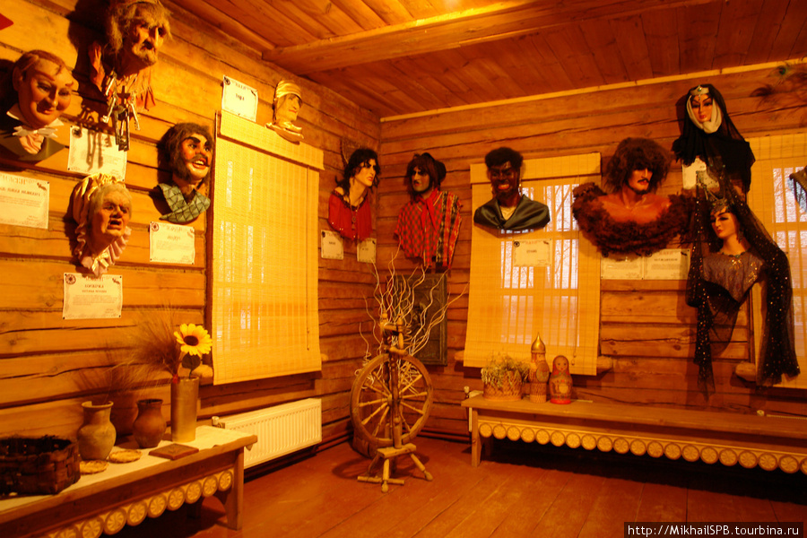 Музей масок в Доме Берендея. Переславль-Залесский, Россия