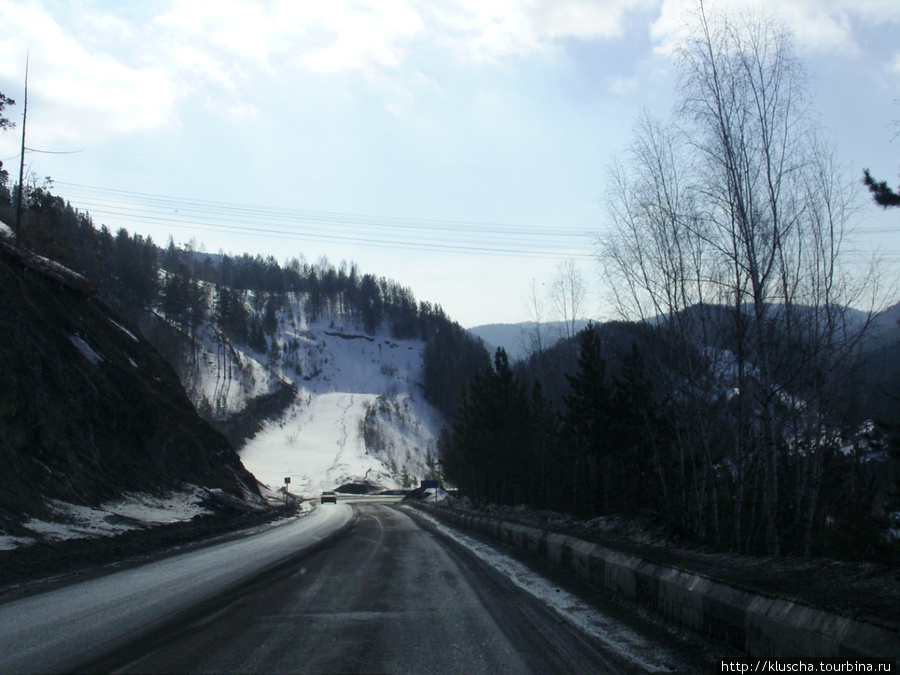 Перевал.Трасса М54 Красноярский край, Россия