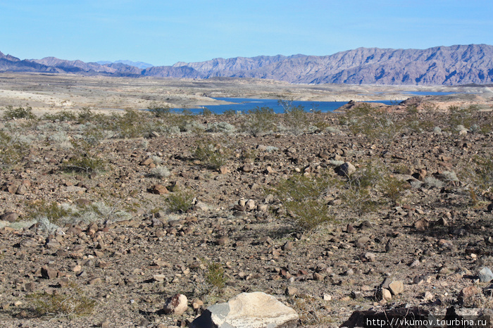 Веками в окрестностях Лас-Вегаса была пустыня, но пришёл человек и создал озеро Мид. озеро Мид, CША