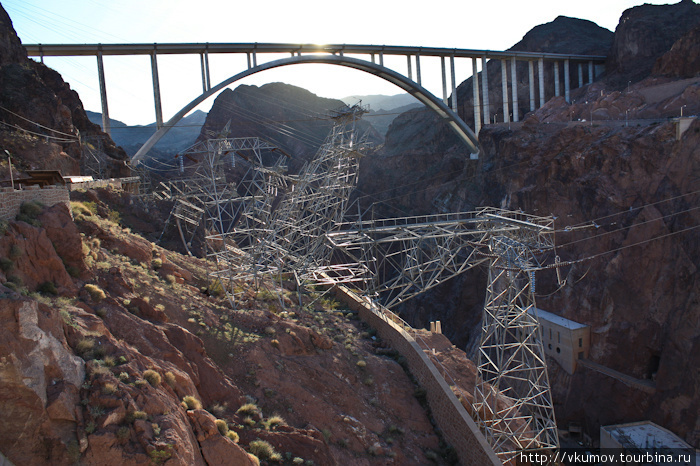 Hoover Dam: одно из величайших сооружений 20 века Лас-Вегас, CША