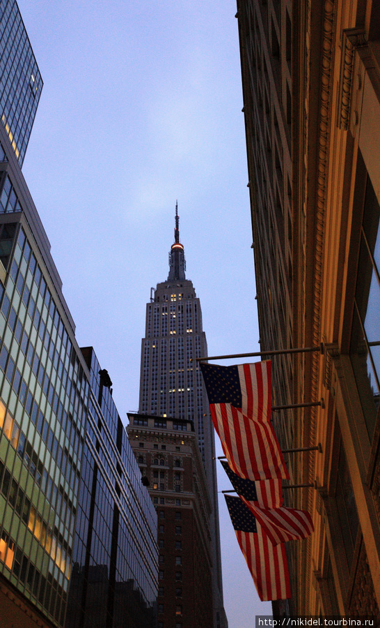 Empire State Building Нью-Йорк, CША