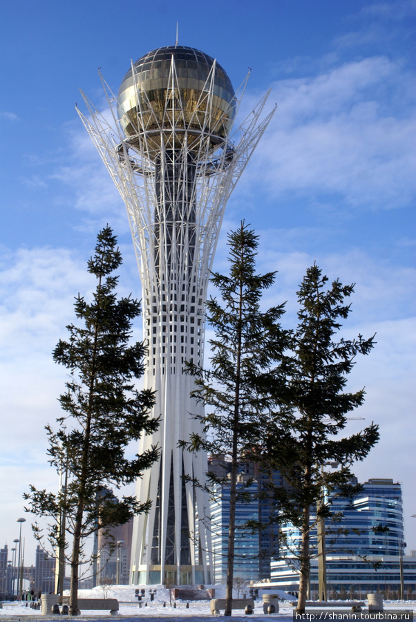 Башня Байтререк в Астане Астана, Казахстан