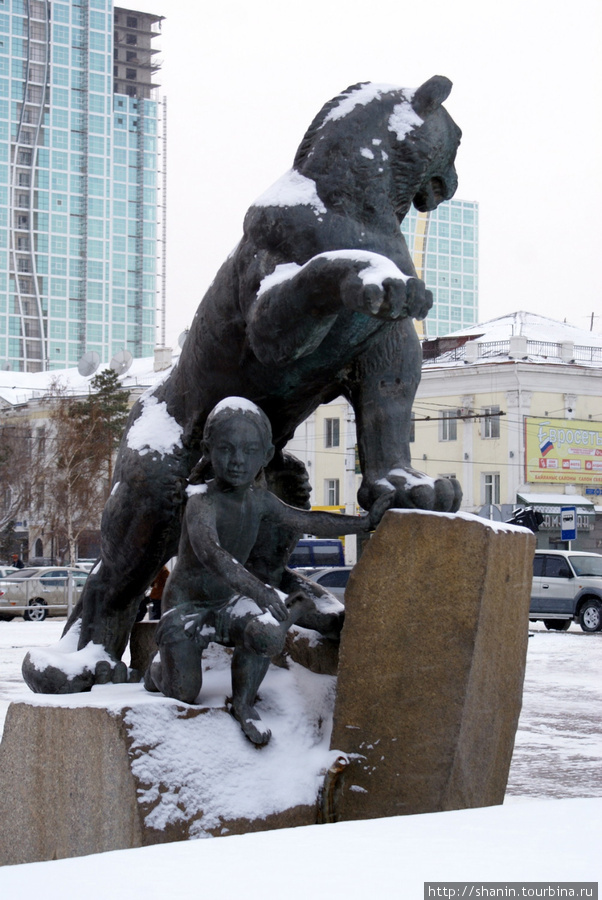 Памятник в Астане Астана, Казахстан
