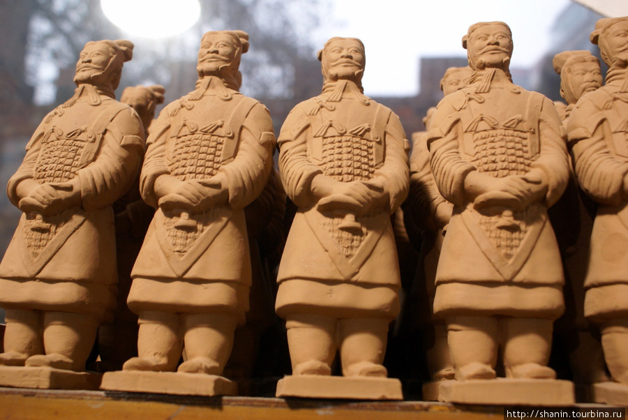 Глиняные воины Сиань, Китай