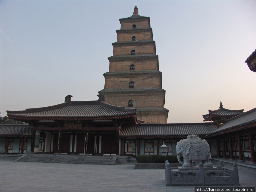 Пагода Большого Гуся в Сиане Сиань, Китай