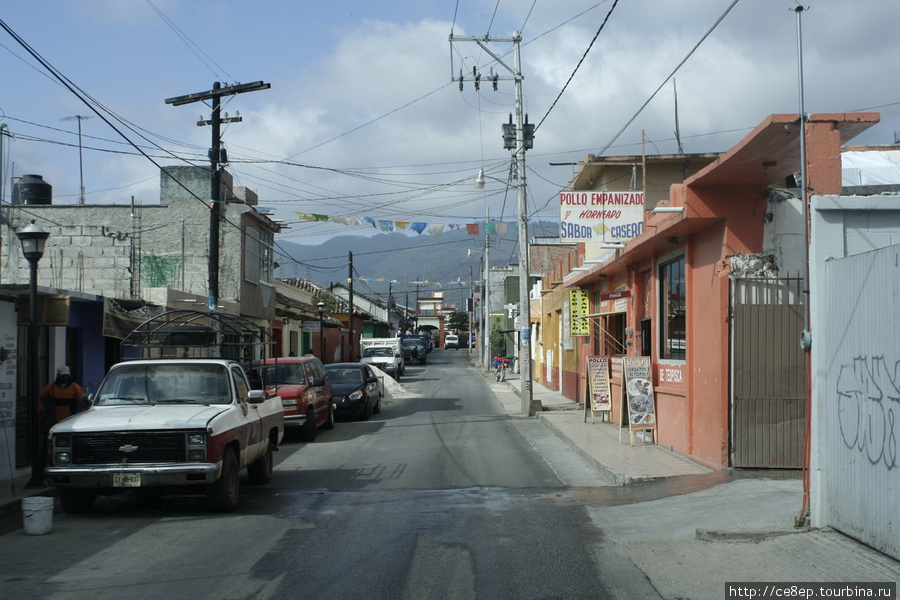 Среднестатистический вид города Комитан-де-Домингес, Мексика