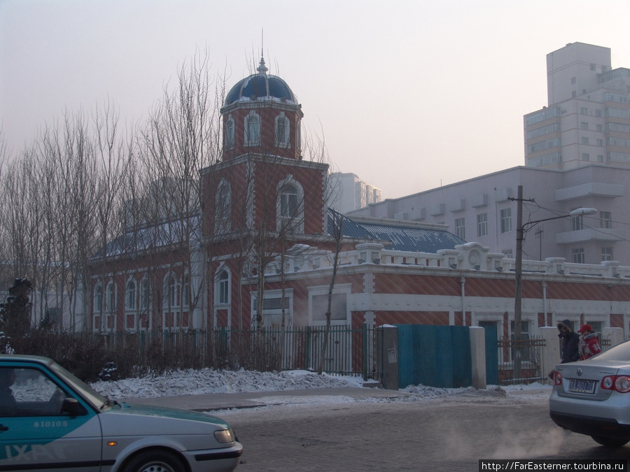 Морозный и туманный Харбин Харбин, Китай